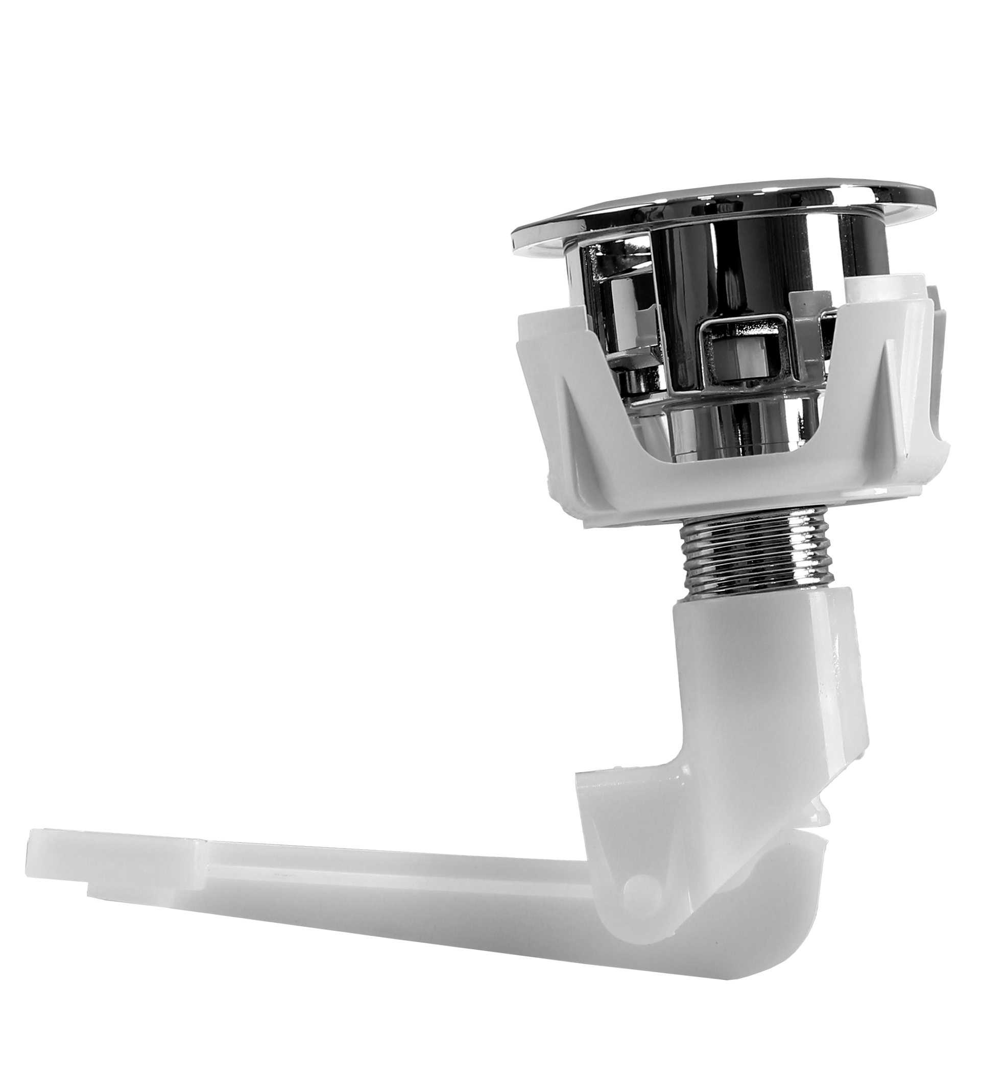 Botão Acionamento Simples Cromado