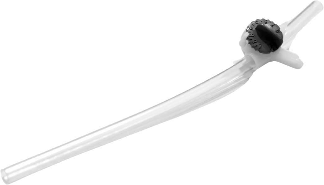 Tubo repositor com torneira estranguladora